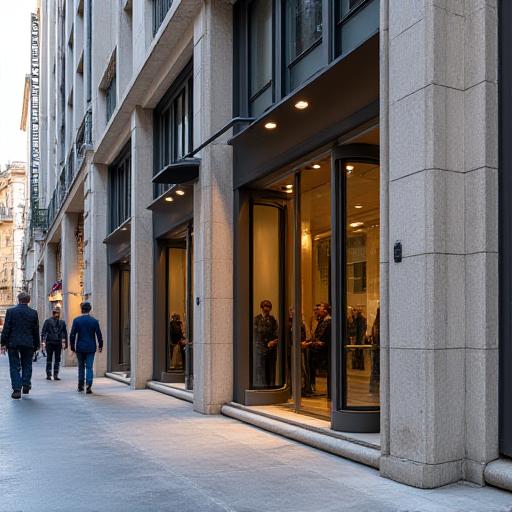 Ubicación de la oficina en Madrid